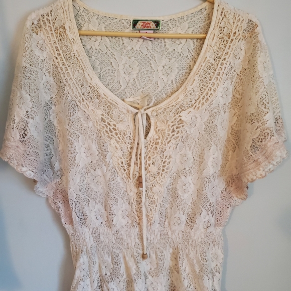Vintage 70s peasant top - Picture 1 of 5